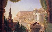 Thomas Cole The dream of the architect oil painting